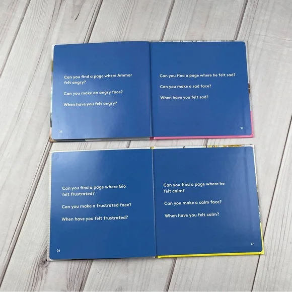 Lovevery Book Bundle Emotion Quiet In My Body Two Big Feelings Hardcover Lot - Picture 8 of 11